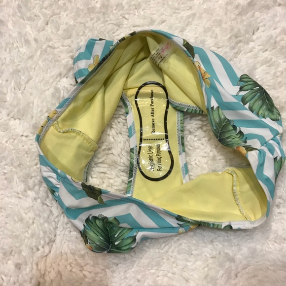 New! Marilyn Monroe Floral Swim Bikini Bottoms M - Picture 6 of 9